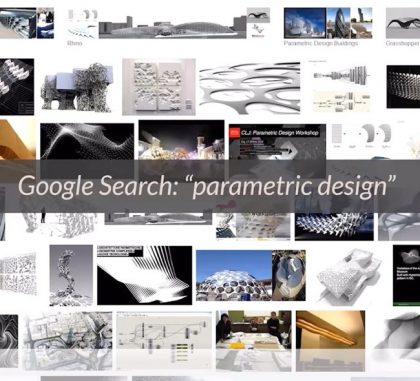 اگه کلمه طراحی پارامتریک رو توی گوگل سرچ کنید تصاویر متنوع و جالبی بدست میاد.احتمالا میتوجه شدید که در این بانک تصویری یک سری الگو ها تصویری تکرار شده اند.