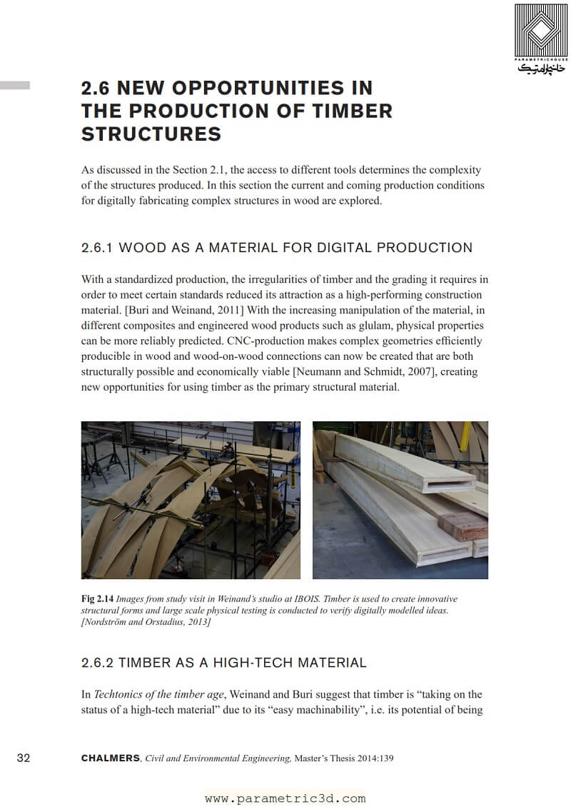 پایان نامه Design of Timber Structures