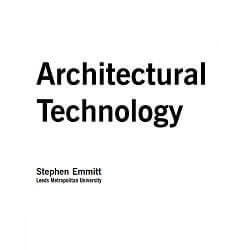 کتاب Architectural Technology