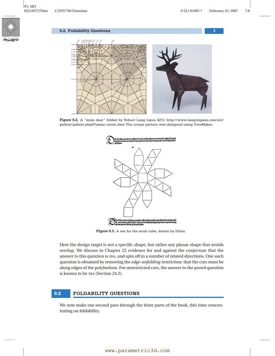 کتاب Geometric Folding Algorithms
