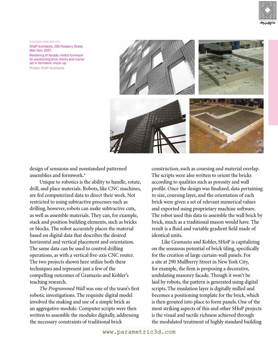 کتاب Digital Fabrications Architectural and Material Techniques
